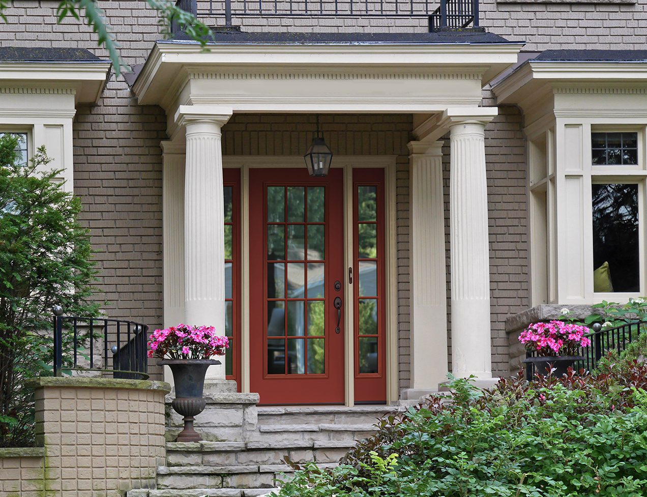 Front Entry Doors of Residential Home